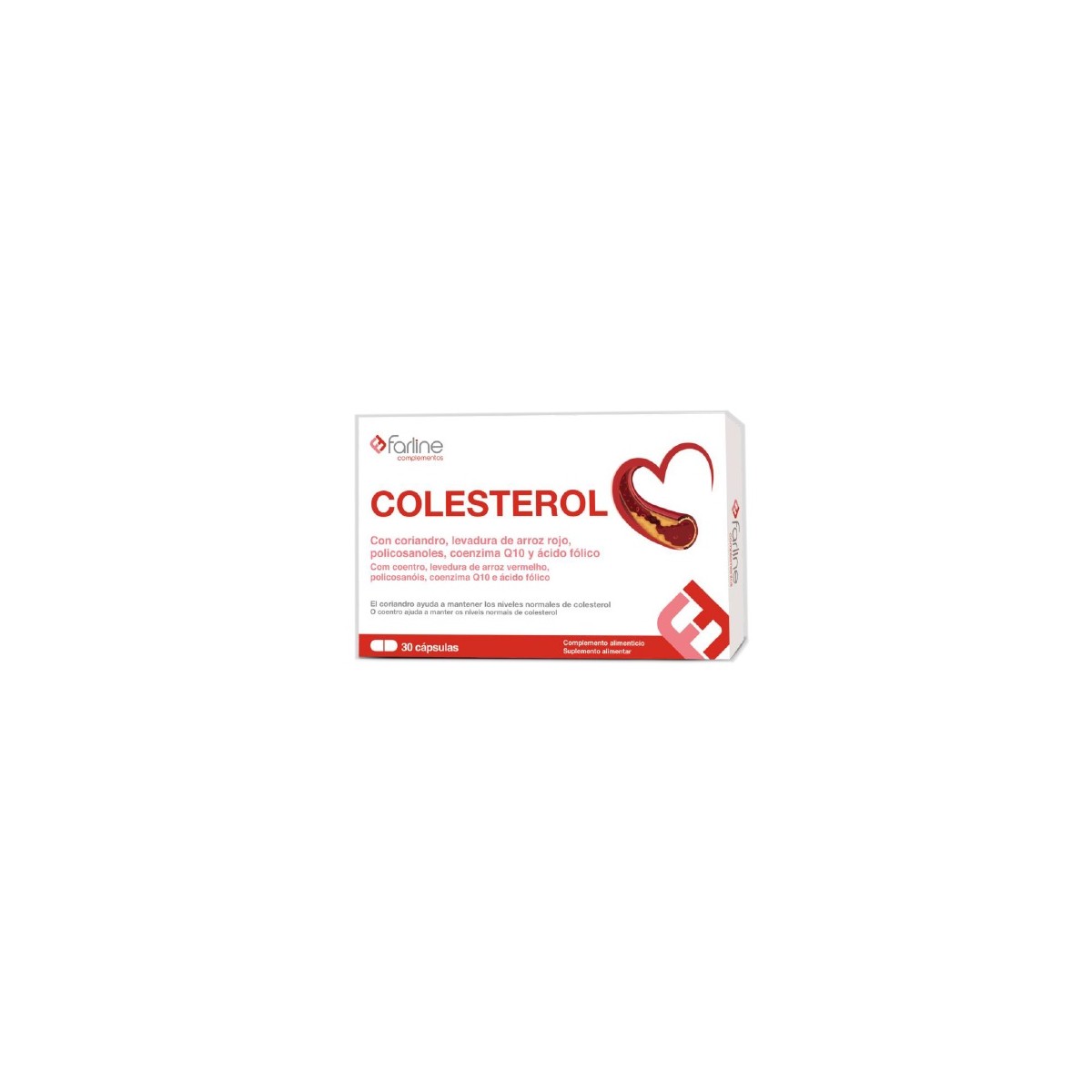 FARLINE COLESTEROL 30 CAPSULAS