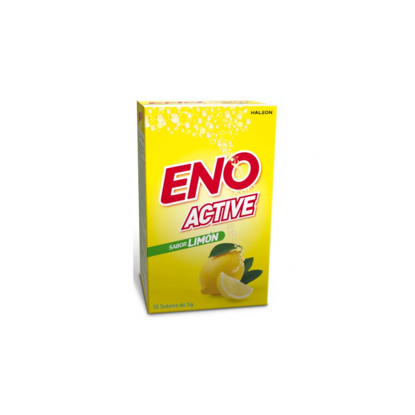 ENO ACTIVE 10 SOBRES 5 g SABOR LIMON