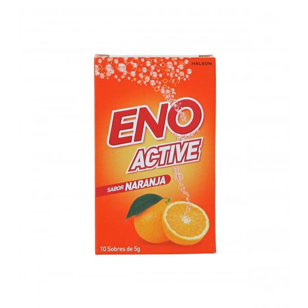 ENO ACTIVE 10 SOBRES 5 g SABOR NARANJA