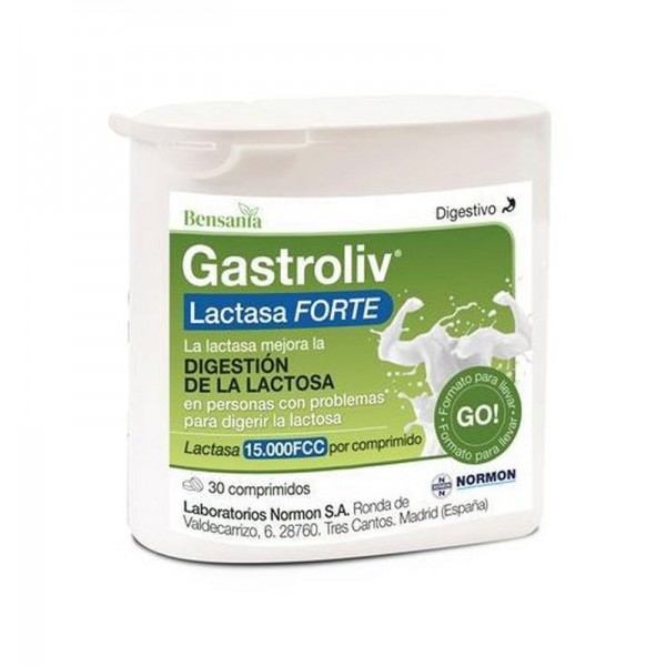 GASTROLIV LACTASA FORTE 30 COMPRIMIDOS