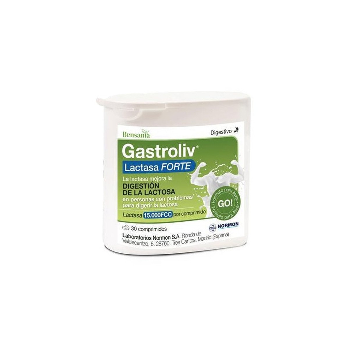 GASTROLIV LACTASA FORTE 30 COMPRIMIDOS