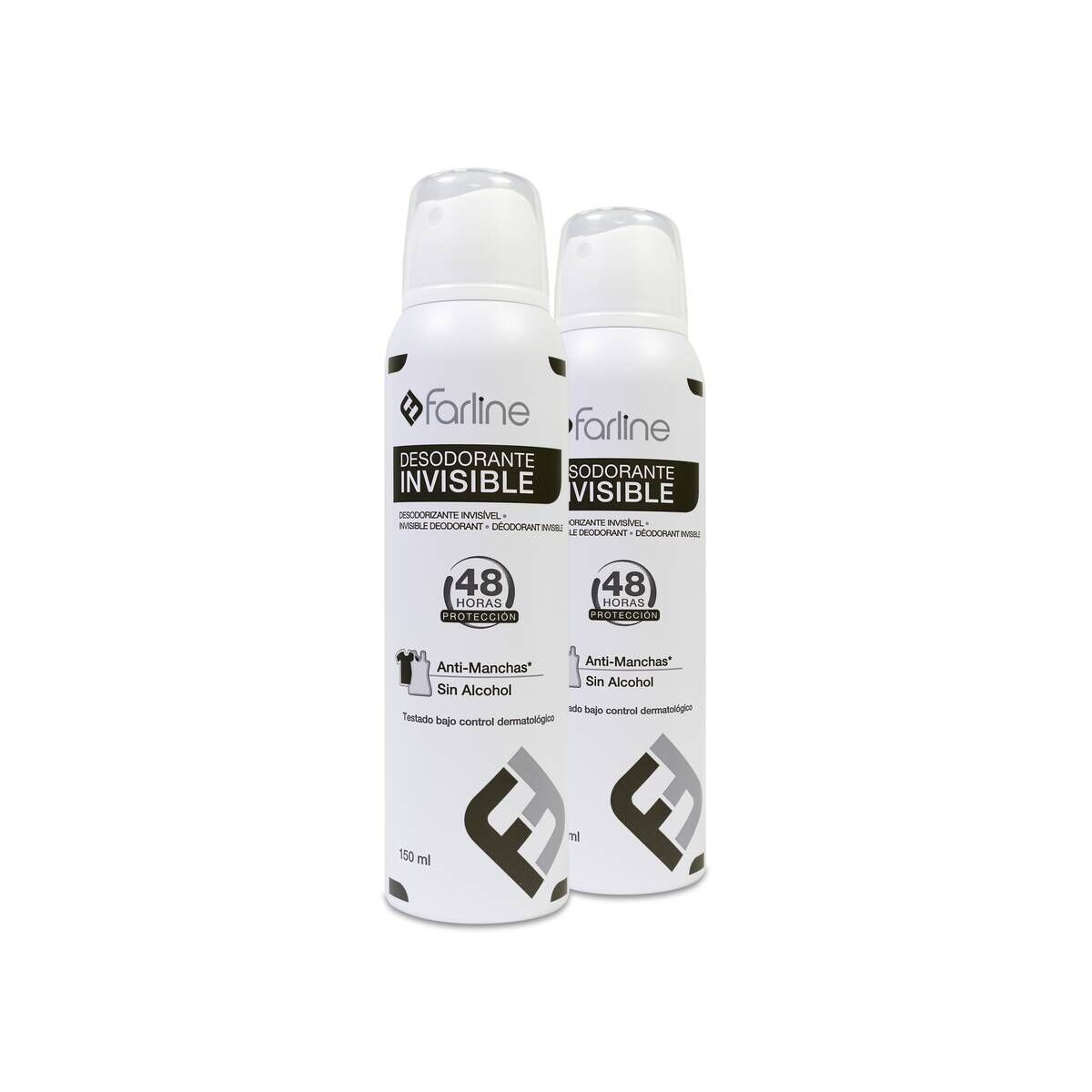 DUPLO FARLINE DESODORANTE INVISIBLE SPRAY...