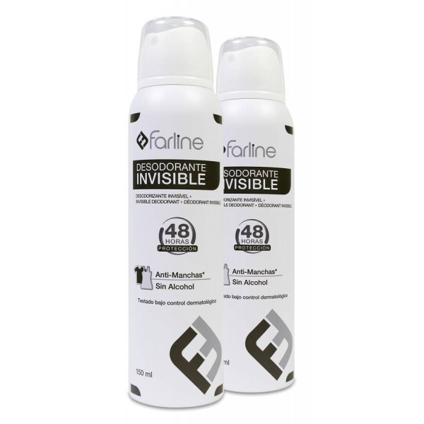 DUPLO FARLINE DESODORANTE INVISIBLE SPRAY 150+150 ML