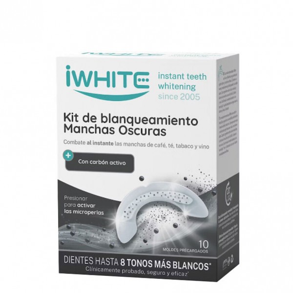IWHITE KIT BLANQUEADOR MANCHAS OSCURAS 10 MOLDES