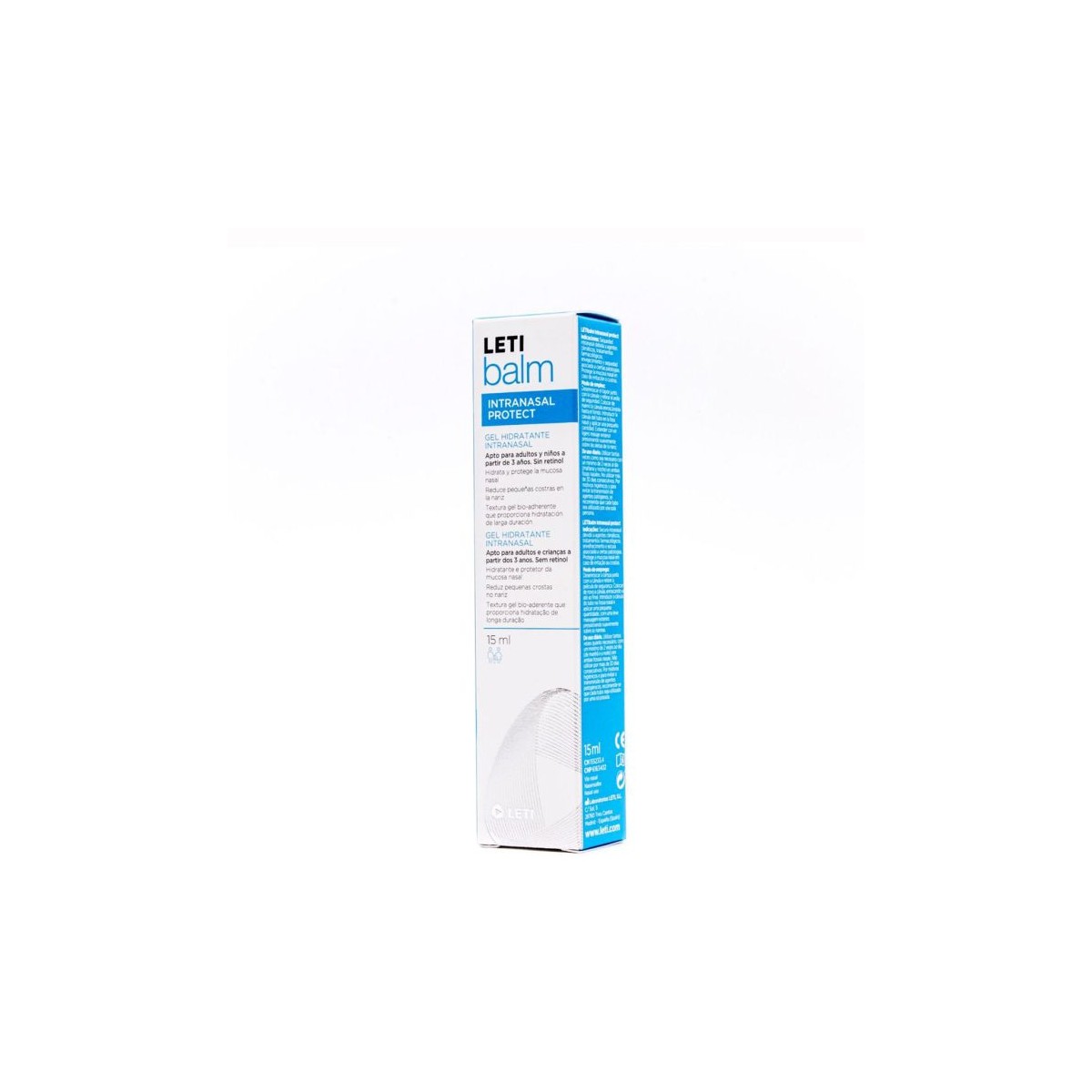 LETIBALM INTRANASAL PROTECT GEL 1 ENVASE 15 ml