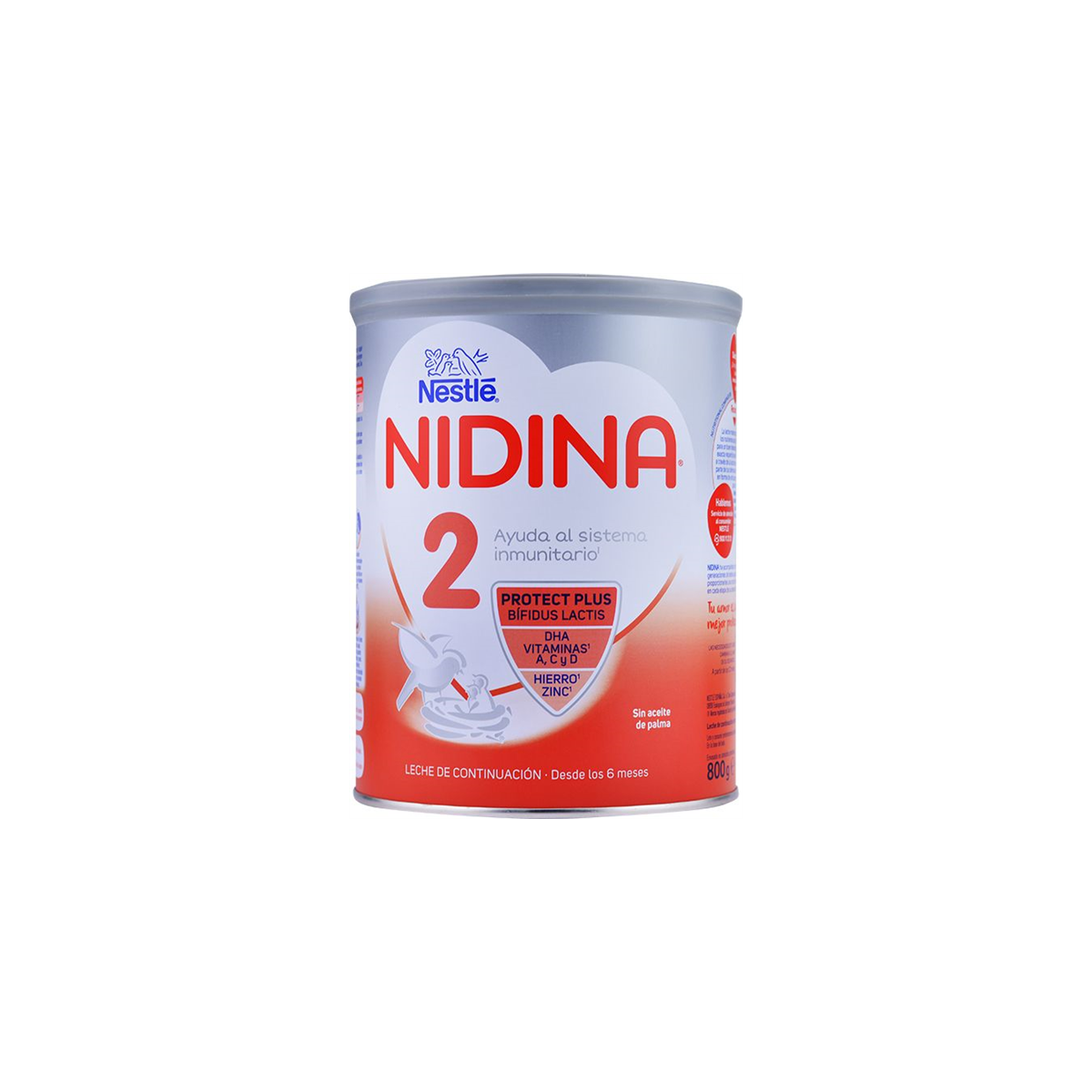 NIDINA 2 PREMIUM 1 ENVASE 800 g