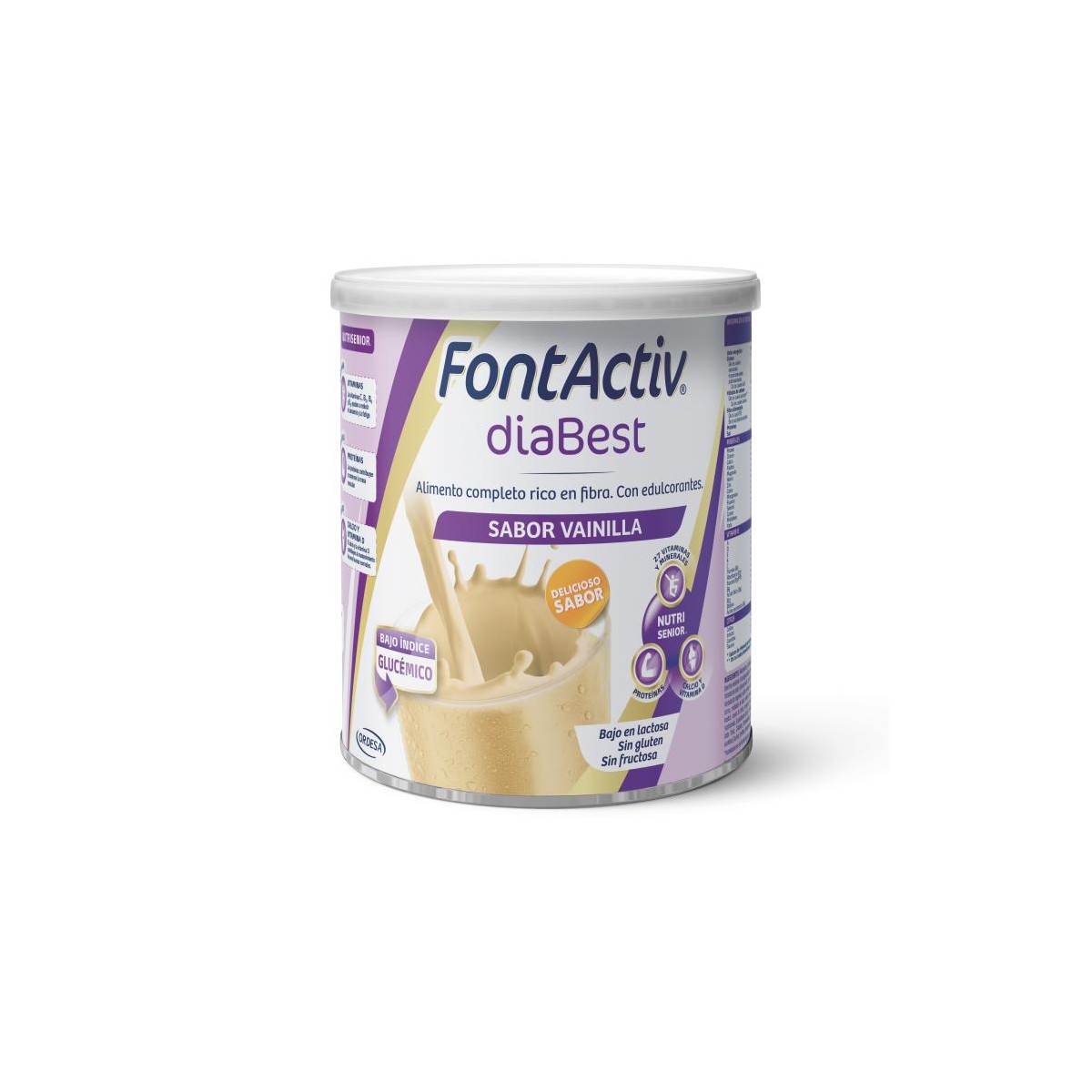 FONTACTIV DIABEST 1 ENVASE 400 g SABOR VAINILLA