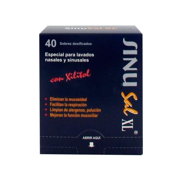 SINUSAL XL SALES LIMPIEZA NASAL 5 G 40 SOBRES