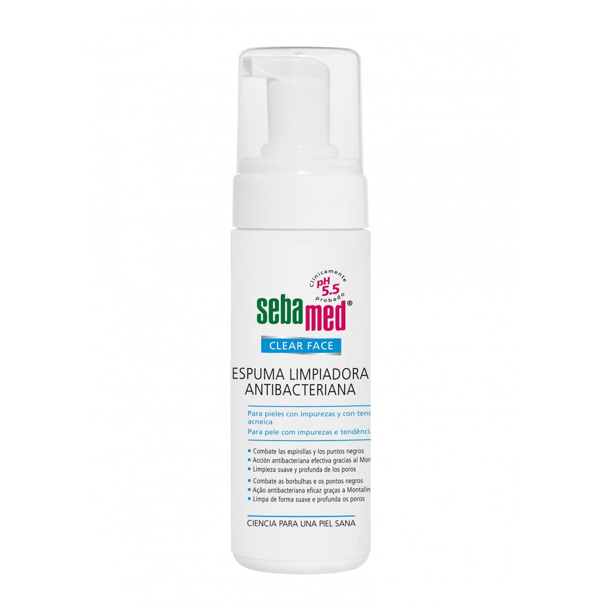SEBAMED ESPUMA LIMPIADORA CLEAR FACE 1 ENVASE...