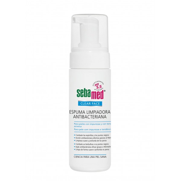 SEBAMED ESPUMA LIMPIADORA CLEAR FACE 1 ENVASE 150 ml