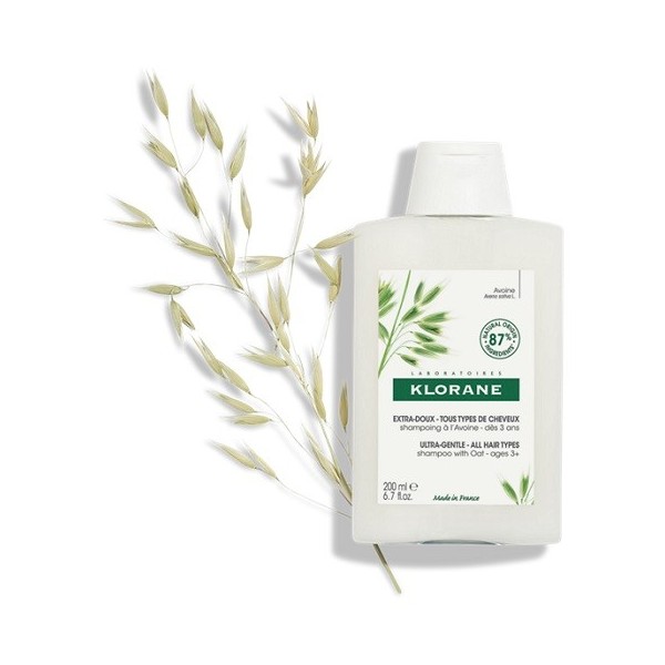 KLORANE CHAMPU A LA LECHE DE AVENA 1 ENVASE 400 ml