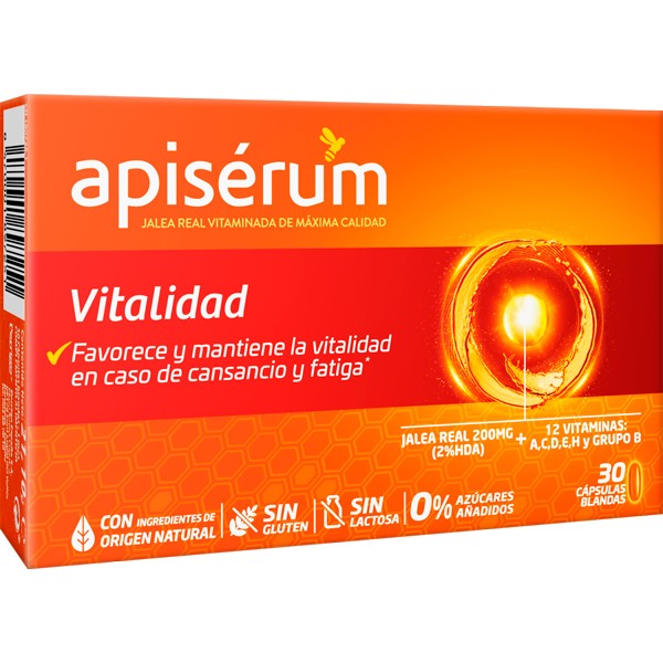 APISERUM VITALIDAD 30 CAPSULAS BLANDAS