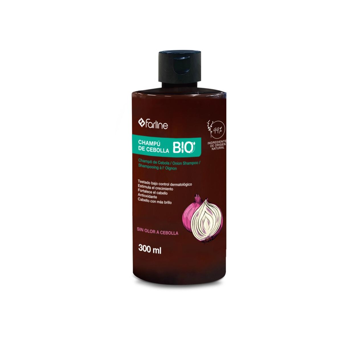 FARLINE CHAMPU CEBOLLA BIO 1 ENVASE 300 ml