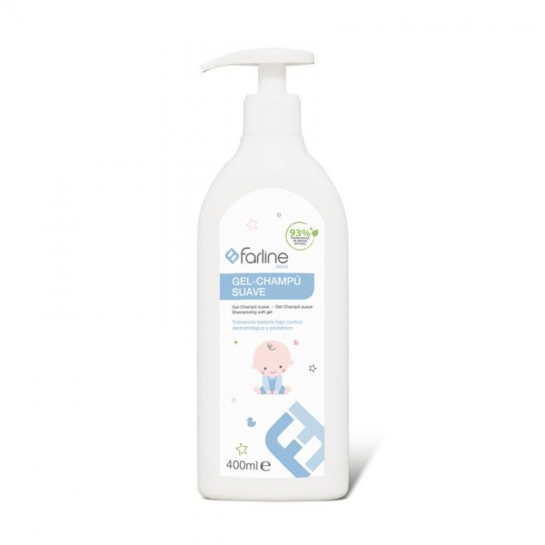 FARLINE BEBE GEL CHAMPU SUAVE 1 ENVASE 400 ml