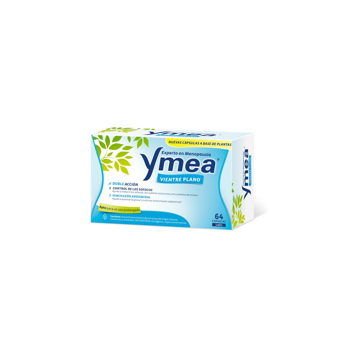 YMEA VIENTRE PLANO 64 CAPSULAS