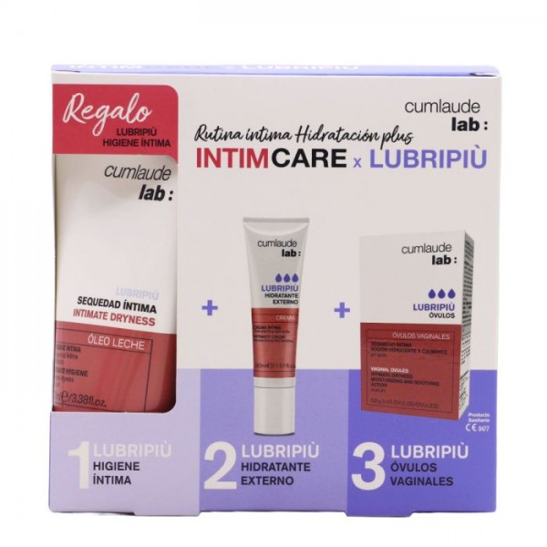 CUMLAUDE LAB: PACK RUTINA INTIMA HIDRATACION PLUS INTIMCARE x LUBRIPIU