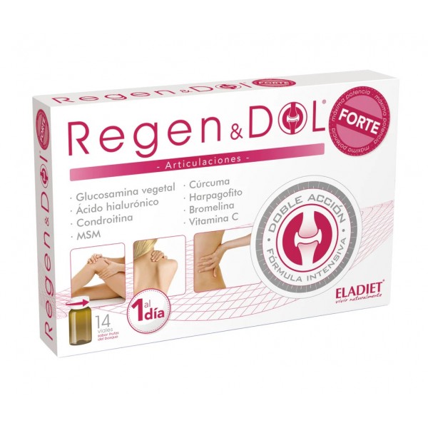 REGENDOL FORTE 14 VIALES 14 ml SABOR FRUTAS DEL BOSQUE