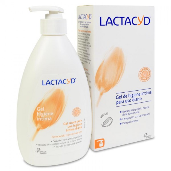 LACTACYD INTIMO GEL SUAVE 1 ENVASE 400 ml
