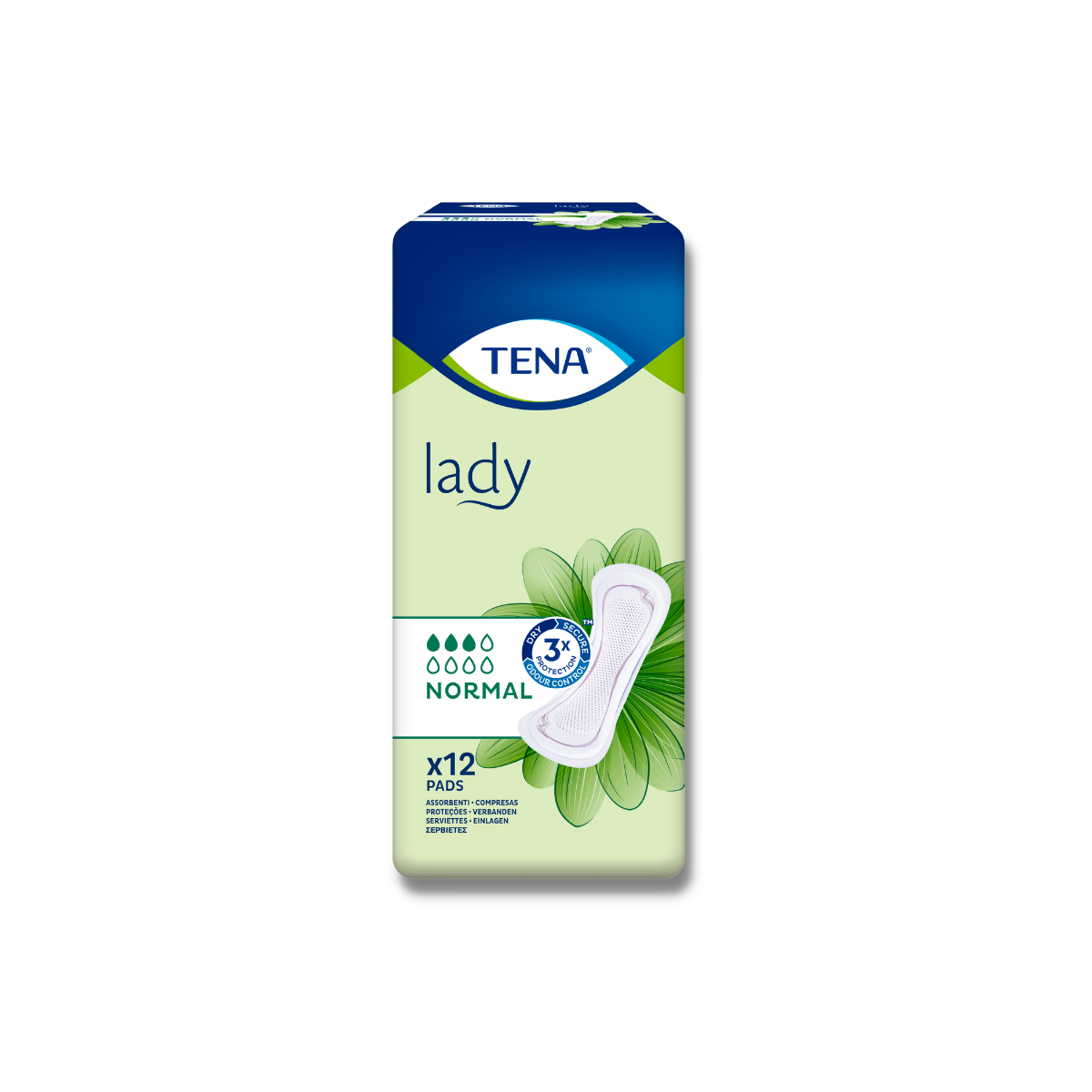 TENA LADY NORMAL 12 UNIDADES