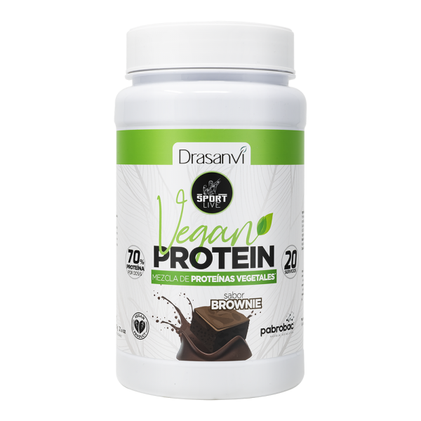 DRASANVI PROTEINA VEGANA SABOR BROWNIE 600 GR
