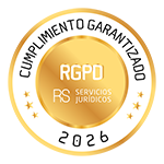 Sello Cumplimiento RGPD garantizado por RS Servicios Jurídicos